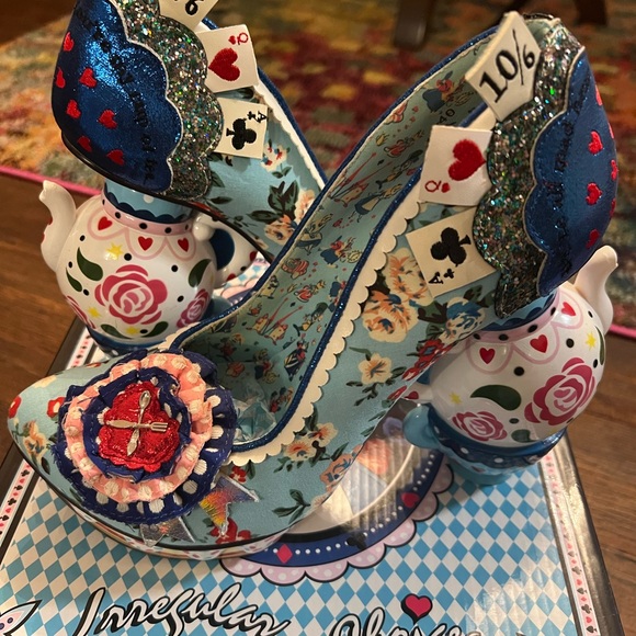 Irregular Choice “One Lump or Two” heels size 40 - Picture 1 of 13